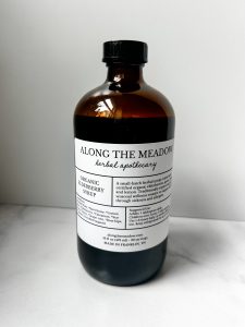 organic elderberry syrup
