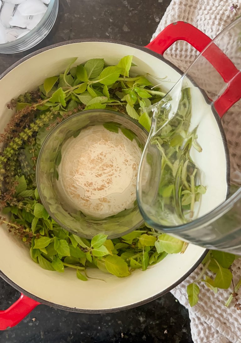 holy basil hydrosol